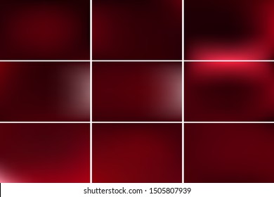Set of Plain vector background  designs