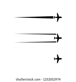 a set of plane icons