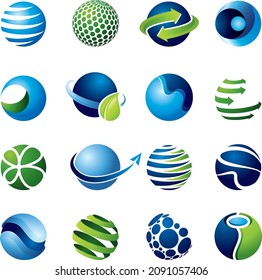 Set Planet map globe icons. Vector earth symbols, world globus pictograms, traveler wide geography symbol 