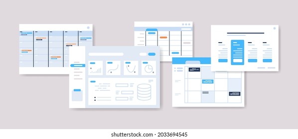 set planning schedules infographic dashboard templates online planner organization time management