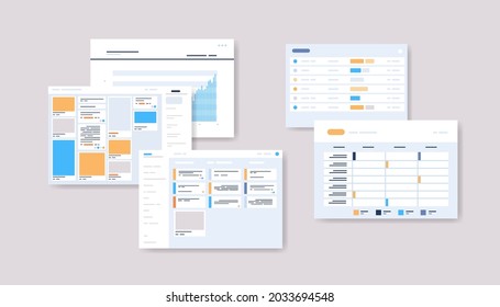 set planning schedules infographic dashboard templates online planner organization time management