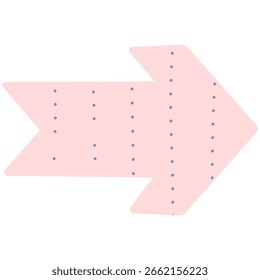 Conjunto de Vector de flecha colorida juguetona con patrones simples, perfecto para el Diseño gráfico, Anuncios, Elementos de Web, tarjetas, planificadores y proyectos creativos.