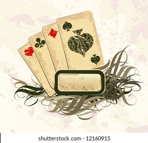 Set of playing cards