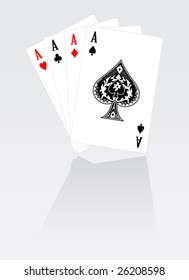 Set of playing cards. To see similar please visit my gallery.