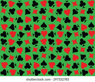 Set Playing Cards Symbol Vector Isolated Stock Vector (Royalty Free ...