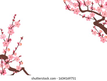 The set of plum blossom branch 03