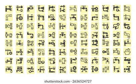 Configurar Ícone De Encanamento. Handyman Thin Line Icons - Editable Stroke, Ícones Incluem Um Reparador, Pessoa Handy, Artesanato Pessoa, Carpenter, Encanador, Trabalhador de Colarinho Azul, Fixação, Reparo, Paisagista, Pintor