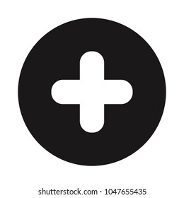 Set Of Plus + Add Minimalist Icon Vector Ready To Use