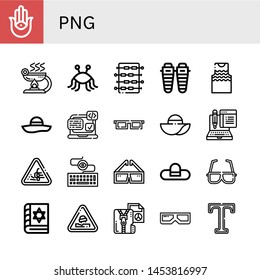 Set of png icons such as Semitic neopaganism, Burner, Pastafarianism, Foosball, Shin, Tanktop, Pamela, Svg, d glasses, Typing, Loose gravel, Keylogger, Pamela hat, Spellbook , png