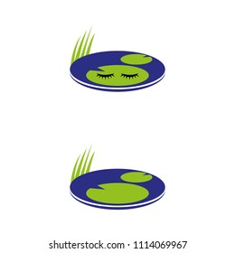 a set of pond icons