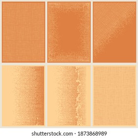 Conjunto de fondo de gráfico pop, ilustración vectorial