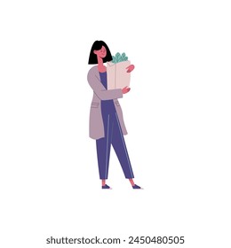 set of poses of people being clean wellness