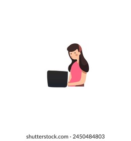 set of poses of people playing with cellphones person