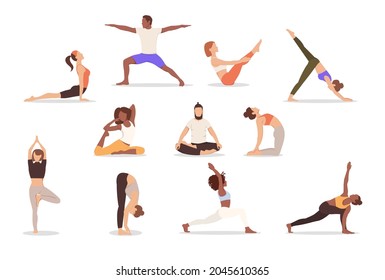 1,915 10 yoga poses Images, Stock Photos & Vectors | Shutterstock