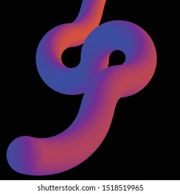 Set of poster covers with color vibrant gradient background. Trendy modern design. Vector templates for placards, banners, flyers, presentations and reports. blend Vector illustration. Eps44