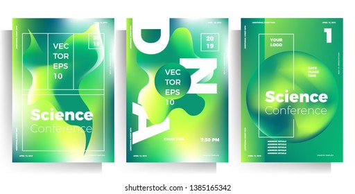 set of poster templates, flyers for events, conferences, seminars, exhibitions. modern multicolor vector illustration
