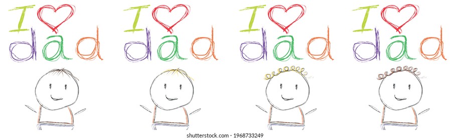 Easy Pictures To Draw For Father's Day / Amazon Com All About My Dad A