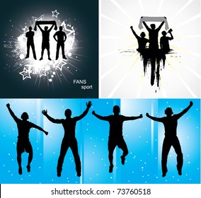 Set posters sport fans