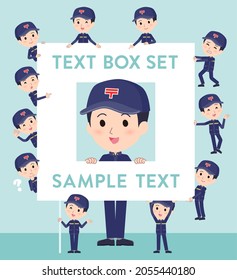 A set of postman with a message board.Since each is divided, you can move it freely.It's vector art so easy to edit.