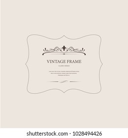 Set of premium label for design vintage style. Banner vector.