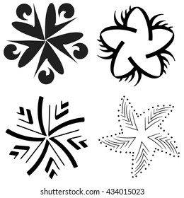 Set of premium quality badges and labels
