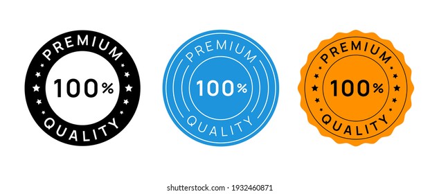 Set von Premium-Qualität Aufkleber Abzeichen Symbol Zeichen. Emblem der besten Wahl.