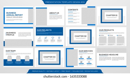 set presentation as template