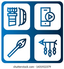 Set of previous icons such as Arrow, Play button, Arrows , previous