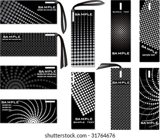 set of price tags