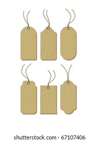 Set of Price tags