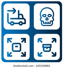 Set of primitive icons such as Sending, Anthropology , primitive