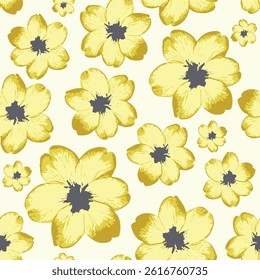 Set of printable seamless vector patterns