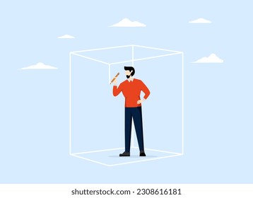 Set privacy zones, space for self-concept, personal barriers to focus or work boundaries, introverted entrepreneur picture squares to cover privacy zones or boundaries to protect against distractions.