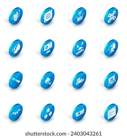 Set Processor with microcircuits CPU, Robot, Drone, Humanoid robot, Screwdriver, Software, for maintenance and Robotic arm factory icon. Vector