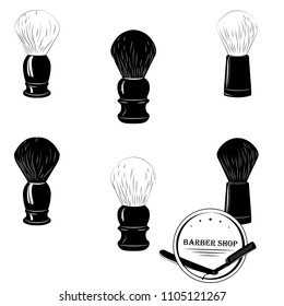 set of professional hairdressing tools . perfect icon collection for beauty salon, barbershop