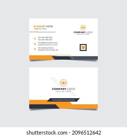 Set of professional modern creative business card design template