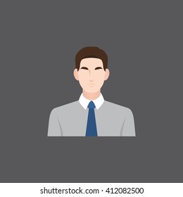 A set of professions people. Circle flat style icons. Occupation avatar. Business, medical, web, call center operator, workers. Vector illustration