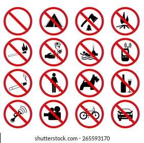 No Picking Flowers Sign Images, Stock Photos & Vectors | Shutterstock