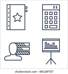 Set Of Project Management Icons On Quality Management, Investment, Personality And More. Premium Quality EPS10 Vector Illustration For Mobile, App, UI Design.
