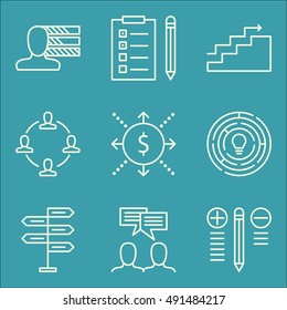 Set Of Project Management Icons On Personality, Charts, Cash Flow And More. Premium Quality EPS10 Vector Illustration For Mobile, App, UI Design. Set Of Project Management Icons On Personality, Charts, Cash Flow And More. Premium Quality EPS10 Vector Illustration For Mobile, App, UI Design.
