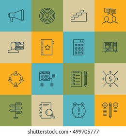 Set Of Project Management Icons On Discussion, Money, Reminder And Other Topics. Editable Vector Illustration. Includes Chart, Right, Collaboration And More Vector Icons.