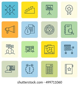 Set Of Project Management Icons On Warranty, Schedule, Growth And Other Topics. Editable Vector Illustration. Includes Growth, Quality, Statistic And More Vector Icons.