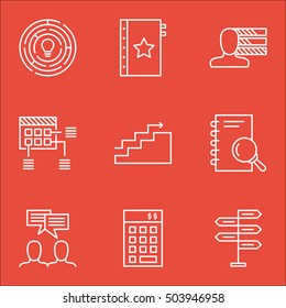 Set Of Project Management Icons On Investment, Discussion And Warranty Topics. Editable Vector Illustration. Includes Team, Personality And Project Vector Icons.