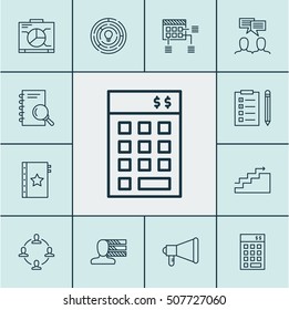 Set Of Project Management Icons On Schedule, Innovation And Board Topics. Editable Vector Illustration. Includes Brainstorming, Warranty, Budget And More 