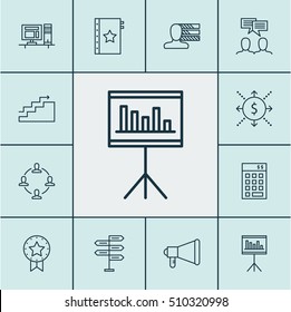 Set Of Project Management Icons On Warranty, Computer And Personal Skills Topics. Editable Vector Illustration. Includes Personal, Award, Growth And More Vector Icons.