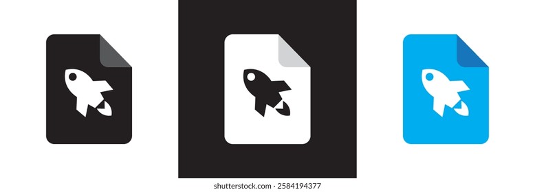 Set of project management icons, such as collaboration, workflow, to-do list, deadlines and more.  isolated on white and black background. vector illustration. EPS 10