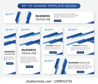 set of promotion kit banner template design with modern and minimalist concept user for web page, ads, annual report, banner, background, backdrop, flyer, brochure, card, poster, presentation lauyout 