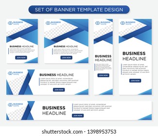set of promotion kit banner template design with modern and minimalist concept user for web page, ads, annual report, banner, background, backdrop, flyer, brochure, card, poster, presentation lauyout 