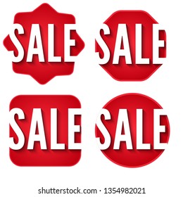 Set of Promotional Vector Labels
