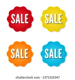 Set of Promotional Vector Labels